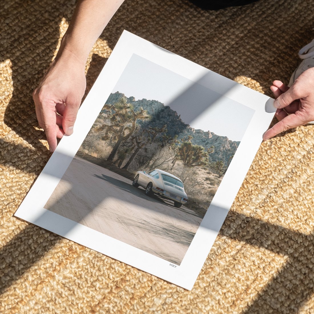 Poster van Dusty Roads | WIJCK.